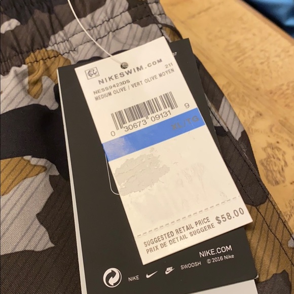 Nike 9” Swim Trunks NWT - Picture 8 of 9